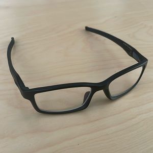 OAKLEY CROSSLINK OX 8027 01 SATIN BLACK with old prescription lens